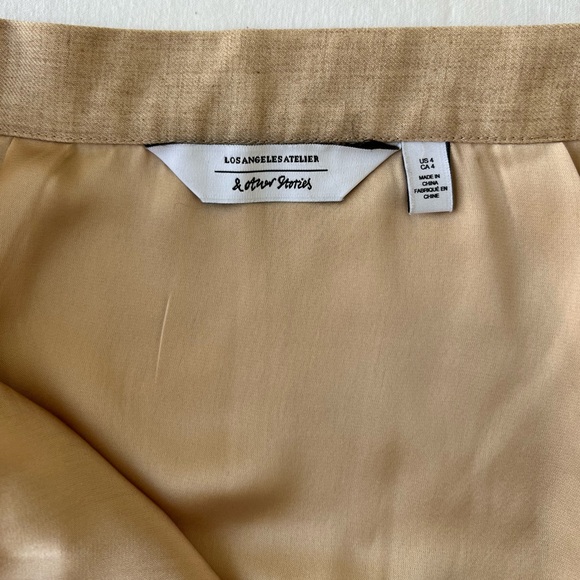 & Other Stories Long Pleated Skirt - Picture 7 of 9